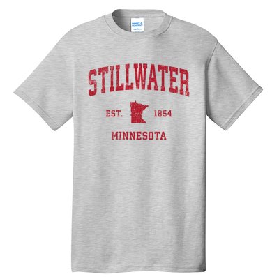 Stillwater Minnesota Mn Vintage Sports Tall T-Shirt