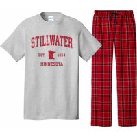 Stillwater Minnesota Mn Vintage Sports Pajama Set