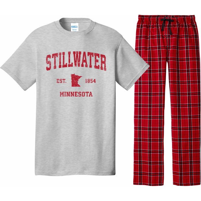 Stillwater Minnesota Mn Vintage Sports Pajama Set