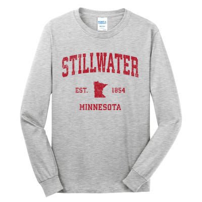 Stillwater Minnesota Mn Vintage Sports Tall Long Sleeve T-Shirt