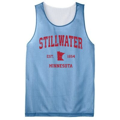 Stillwater Minnesota Mn Vintage Sports Mesh Reversible Basketball Jersey Tank