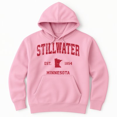 Stillwater Minnesota Mn Vintage Sports Hoodie