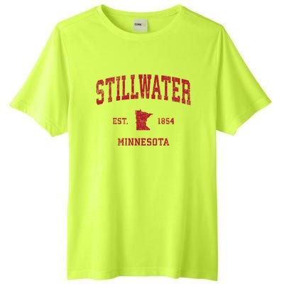 Stillwater Minnesota Mn Vintage Sports Tall Fusion ChromaSoft Performance T-Shirt