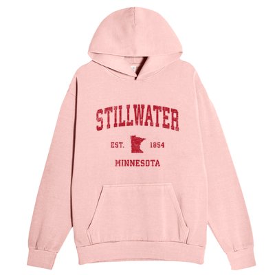 Stillwater Minnesota Mn Vintage Sports Urban Pullover Hoodie