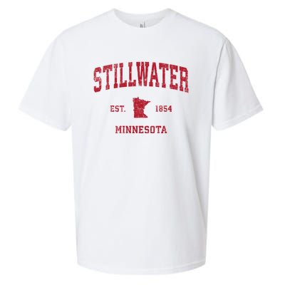 Stillwater Minnesota Mn Vintage Sports Sueded Cloud Jersey T-Shirt