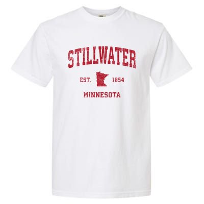 Stillwater Minnesota Mn Vintage Sports Garment-Dyed Heavyweight T-Shirt