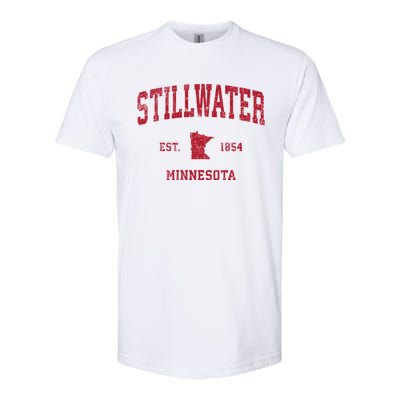 Stillwater Minnesota Mn Vintage Sports Softstyle CVC T-Shirt