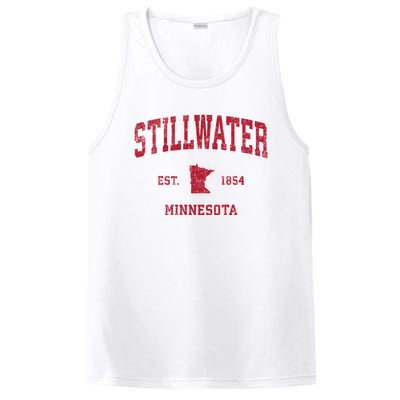 Stillwater Minnesota Mn Vintage Sports PosiCharge Competitor Tank