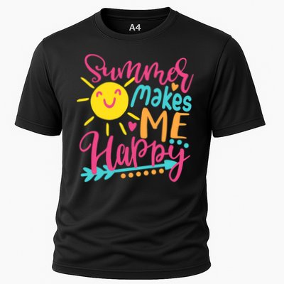 Summer Makes Me Happy Performance Shirt