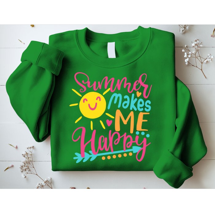 Summer Makes Me Happy Sweatshirt