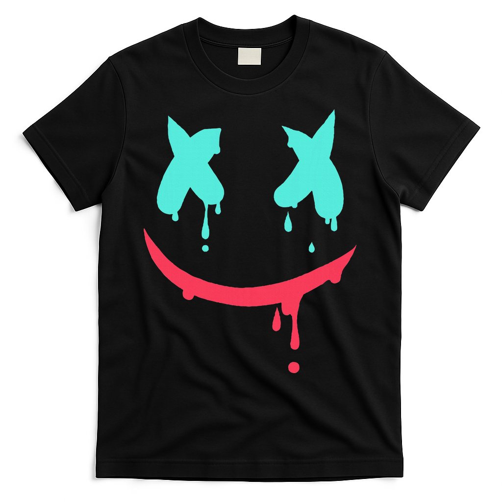 Smiling Marshmallow Melting Happy Face T-Shirt