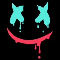 Smiling Marshmallow Melting Happy Face Flat Bill Trucker Hat