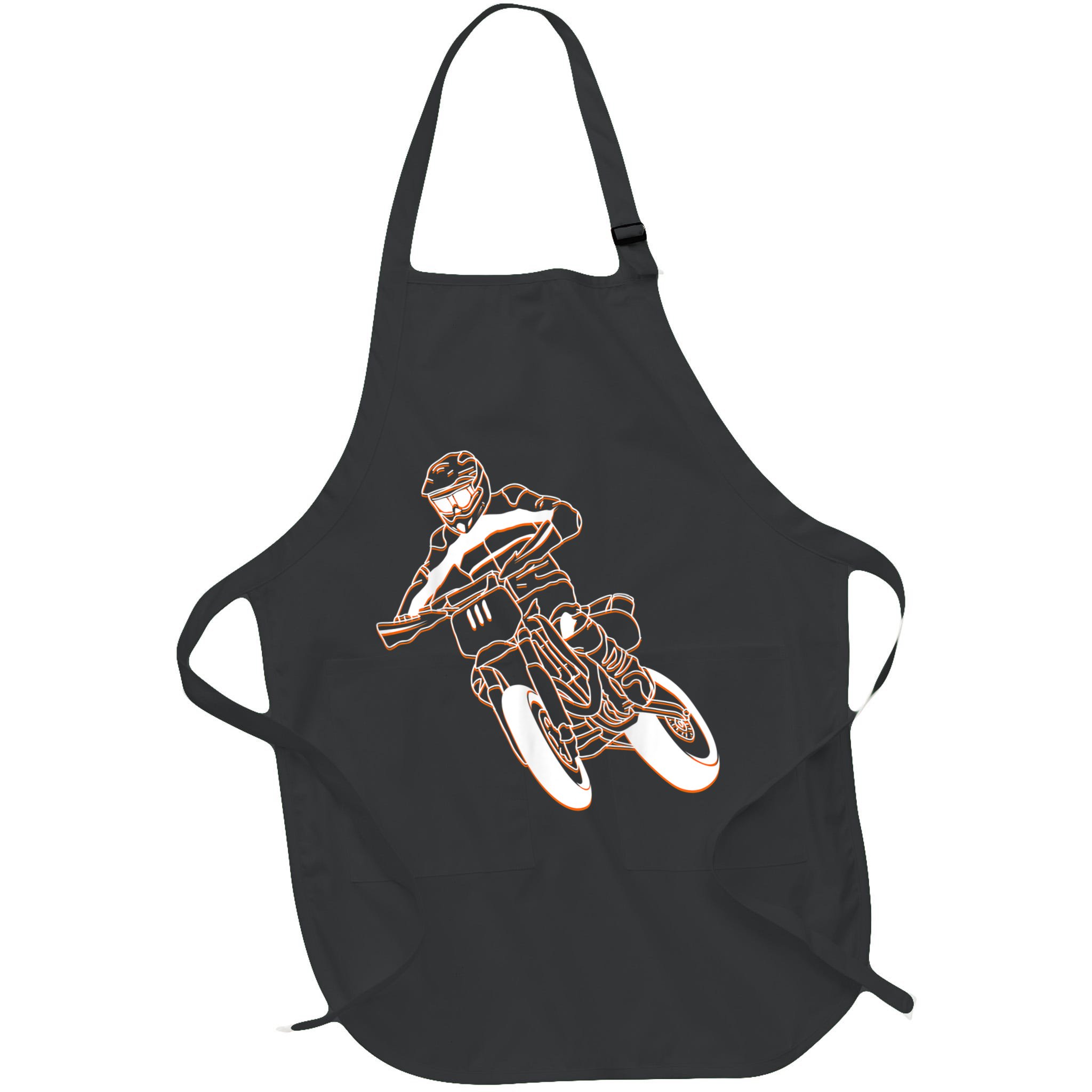 Supermoto Motorcycle Motocross Rider Racing Apron