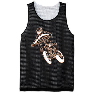 Supermoto Motorcycle Motocross Rider Racing Mesh Reversible Basketball Jersey Tank