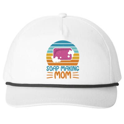 Soap Making Mom Soap Maker Expert Soap Lover Cute Gift Snapback Five-Panel Rope Hat