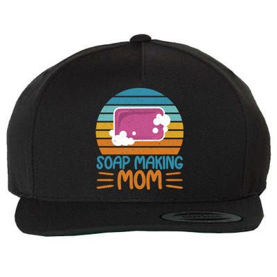 Soap Making Mom Soap Maker Expert Soap Lover Cute Gift Wool Snapback Cap