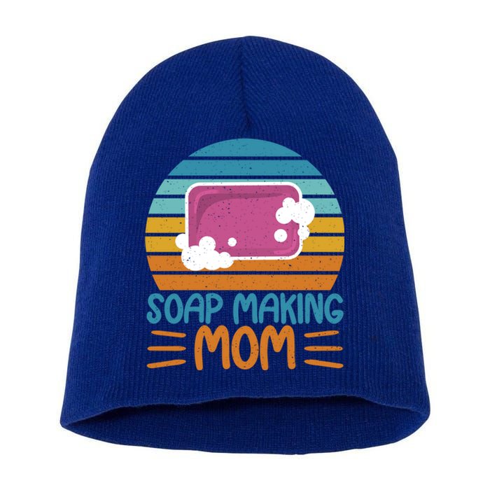 Soap Making Mom Soap Maker Expert Soap Lover Cute Gift Short Acrylic Beanie