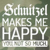 Schnitzel Makes Me Happy You Not So Much Schnitzel Legacy Tie Dye Trucker Hat