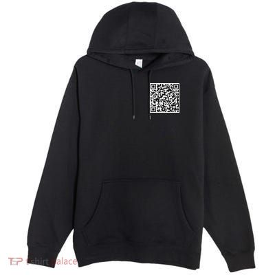 Scan Me Mathew 22:37-38 Bible Quote Shall Love The Lord Premium Pullover Hoodie