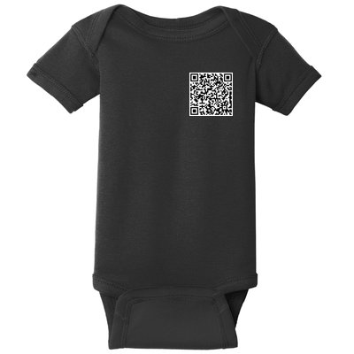 Scan Me Mathew 22:37-38 Bible Quote Shall Love The Lord Baby Bodysuit