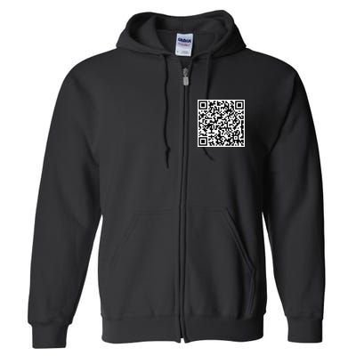 Scan Me Mathew 22:37-38 Bible Quote Shall Love The Lord Full Zip Hoodie