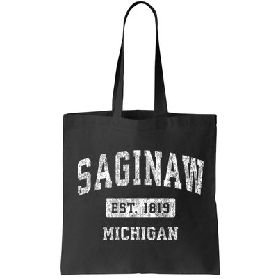 Saginaw Michigan Mi Vintage Sports Bag