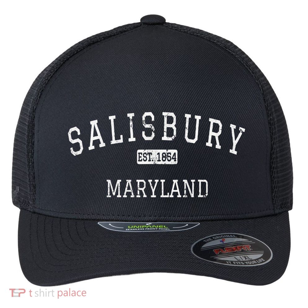 Salisbury Maryland Md Flexfit Unipanel Trucker Cap