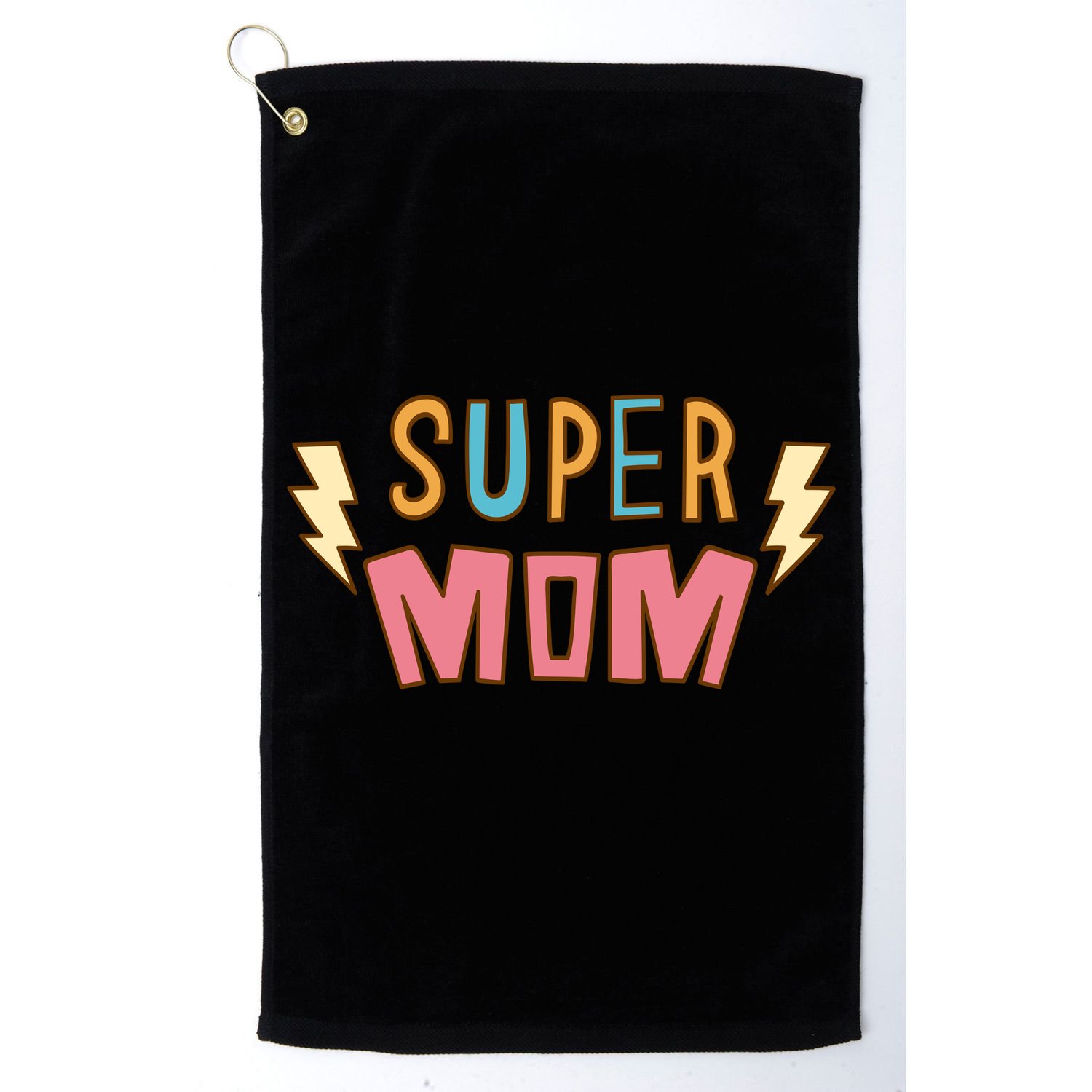 Super Mom Mothers Day Golf Towel