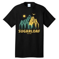 Sugarloaf Mountains Maine Hiking Outdoors Vintage Tall T-Shirt