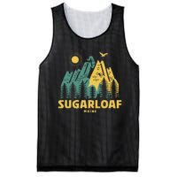 Sugarloaf Mountains Maine Hiking Outdoors Vintage Mesh Reversible Basketball Jersey Tank