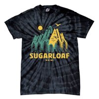 Sugarloaf Mountains Maine Hiking Outdoors Vintage Tie-Dye T-Shirt