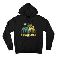 Sugarloaf Mountains Maine Hiking Outdoors Vintage Tall Hoodie