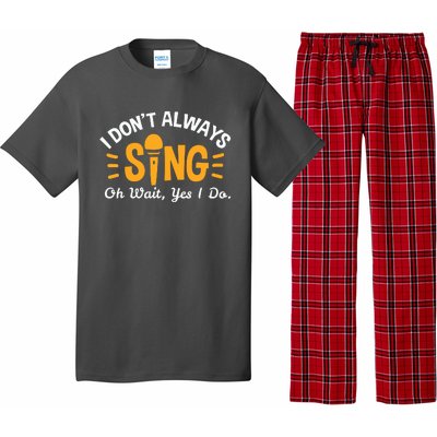 Singer Musician Music Musical Teacher Singing Gift Pajama Set