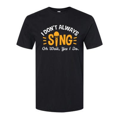 Singer Musician Music Musical Teacher Singing Gift Softstyle CVC T-Shirt