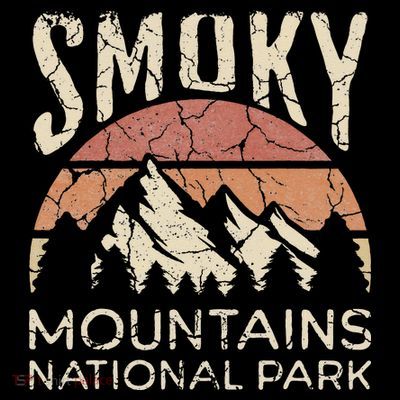 Smoky Mountains National Park Tennessee Hiking Outdoors T-Shirt