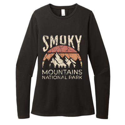 Smoky Mountains National Park Tennessee Hiking Outdoors Womens CVC Long Sleeve Shirt