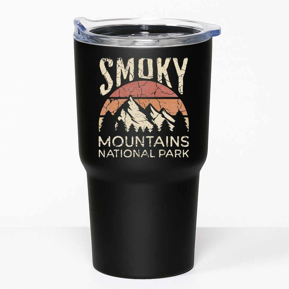 Smoky Mountains National Park Tennessee Hiking Outdoors Tumbler
