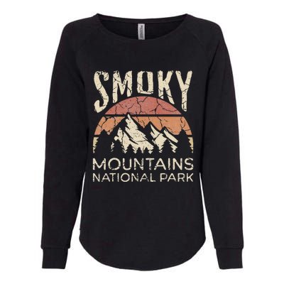 Smoky Mountains National Park Tennessee Hiking Outdoors Womens California Wash Sweatshirt