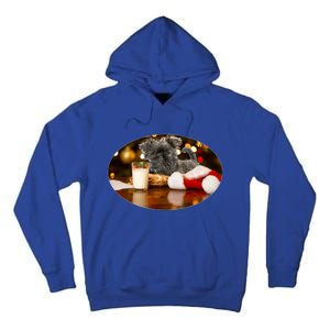 Santa Milk N Cookies Dog Affenpinscher Gift Tall Hoodie