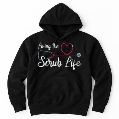 Stethoscope Medical Nursing Scrub Life Nursery Hoodie