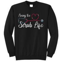 Stethoscope Medical Nursing Scrub Life Nursery Sweatshirt