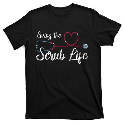 Stethoscope Medical Nursing Scrub Life Nursery T-Shirt