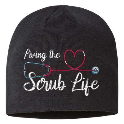 Stethoscope Medical Nursing Scrub Life Nursery Sustainable Beanie