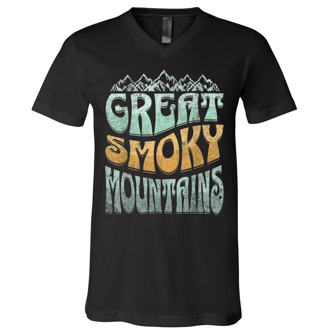 Smoky Mountains National Park V-Neck T-Shirt
