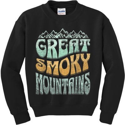 Smoky Mountains National Park Kids Sweatshirt