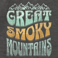 Smoky Mountains National Park Vector Backpack