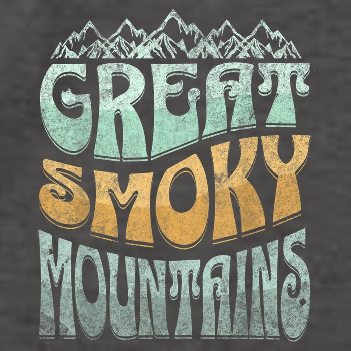 Smoky Mountains National Park Vector Backpack