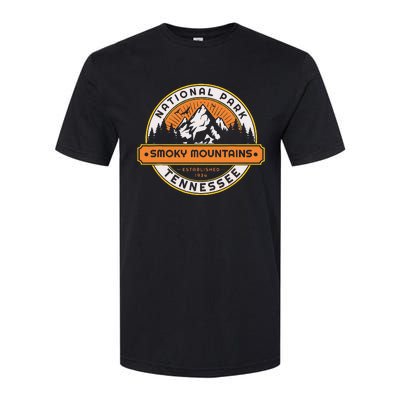 Smoky Mountains National Park Tennessee Hiking Outdoors Softstyle® CVC T-Shirt