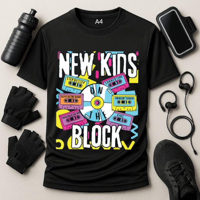 Summertime Music New Summer Cooling Performance Crew T-Shirt