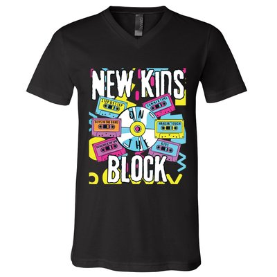 Summertime Music New Summer V-Neck T-Shirt